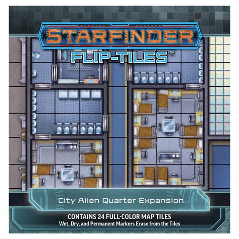SFRPG: Flip-Tiles: City Alien Quarter Expansion [PZO7508]