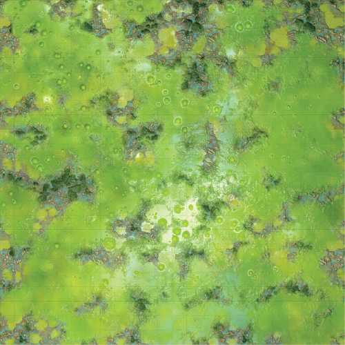 WarLock Tiles: Game Mat: Acid Lagoon [WZK16544]