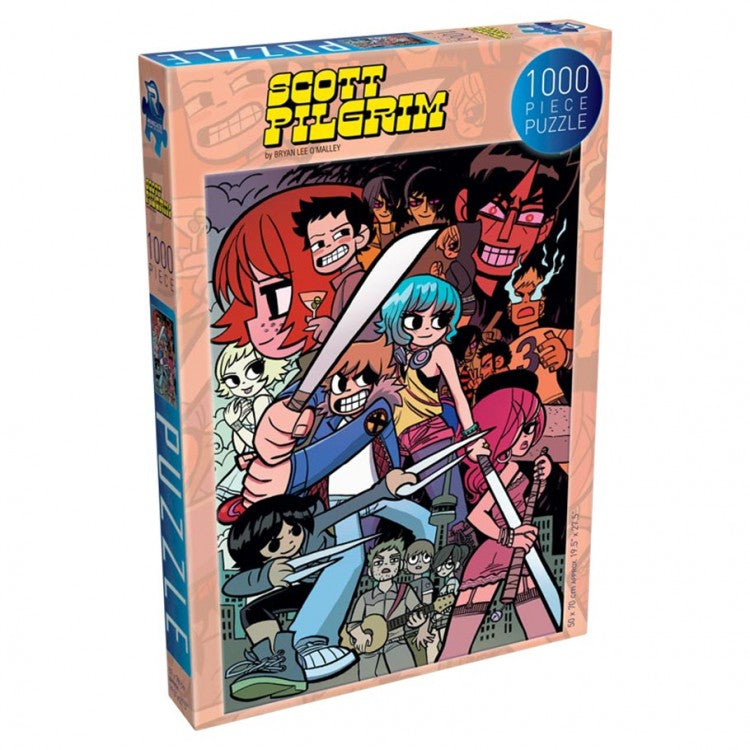 Puzzles: Scott Pilgrim #4: Colorful Collage