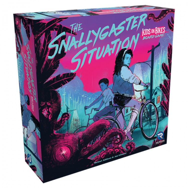 The Snallygaster Situation: Kids on Bikes Board Game