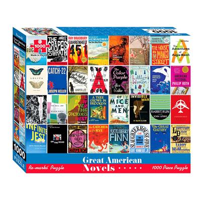 1000 Piece Great American Novels Puzzle