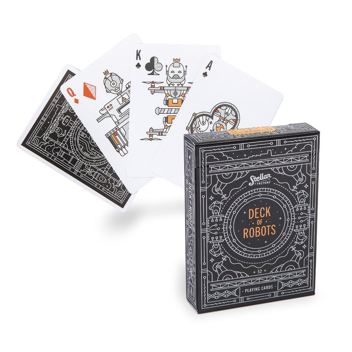 Deck of Robots: A Playing Card Deck Featuring Restless Robot