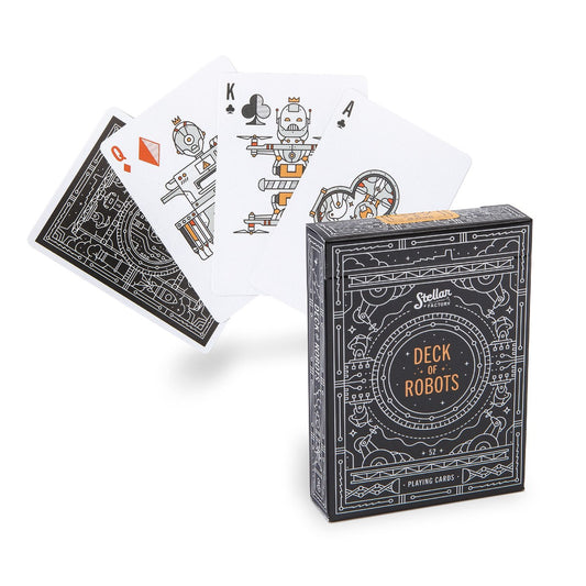 Deck of Robots: A Playing Card Deck Featuring Restless Robot