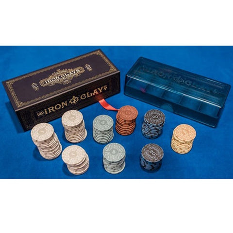 Iron Clays Luxury Game Counters