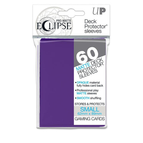 Ultra Pro Small Sleeves Eclipse Gloss Royal Purple 60 Count