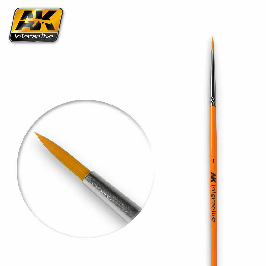 Ak Interactive Modelling Brush no.1 Round