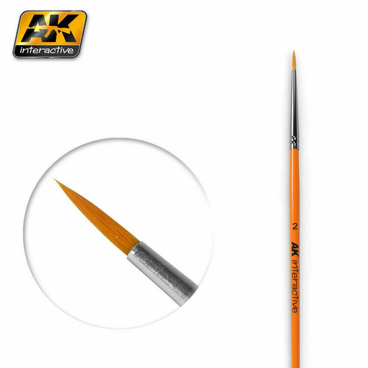 Ak Interactive Modelling Brush no.2 Round
