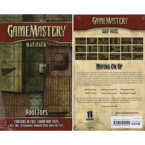 Gamemastery Map Pack Rooftops [PZO4039]