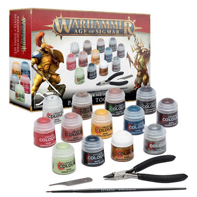 Age of Sigmar Tool + Paints Set