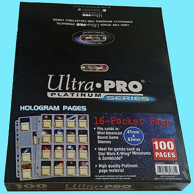 16 Pocket Page (Mini-American) 100 COUNT 84781