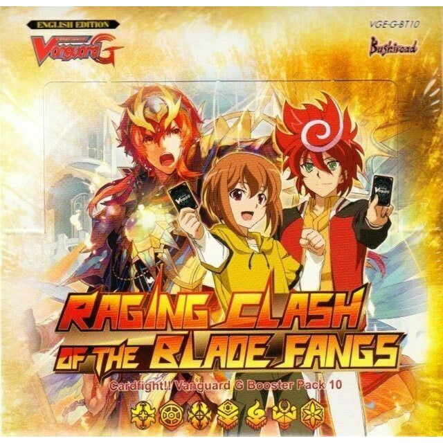 Cardfight!! Vanguard Raging Clash of the Blade Fangs Booster Box