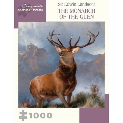 Sir Edwin Landseer: The Monarch of the Glen 1000-Piece Jigsaw Puzzle