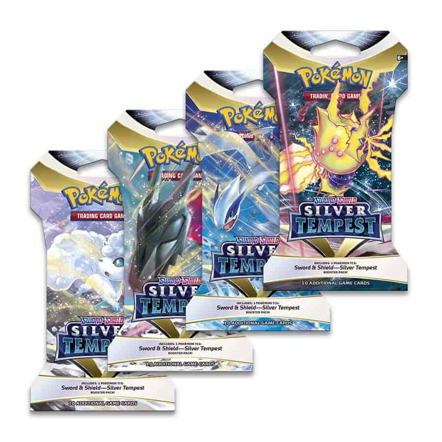 Pokemon Sword & Shield Silver Tempest Sleeved Booster Pack