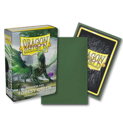 Dragon Shield 60ct Pack - Forest Green Mini Matte Sleeves