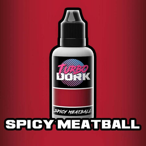 Turbo Dork: Metallic Acrylic Paint: Spicy Meatball