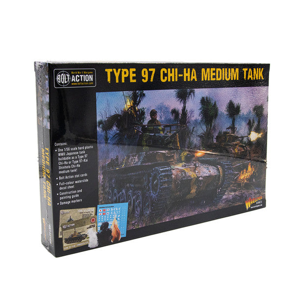 Chi-Ha Japanese Tank (Plastic)