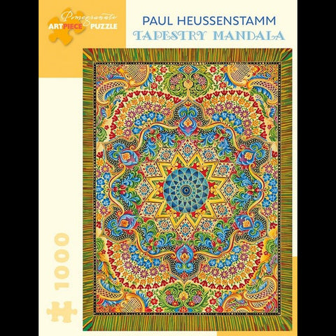Paul Heussenstamm: Tapestry Mandala 1000-Piece Jigsaw Puzzle