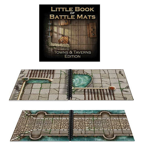 Little Book of Battle Mats: Towns & Taverns [LBM017]