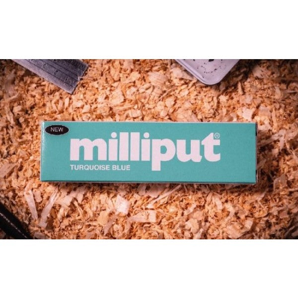 Milliput Turquoise Blue epoxy putty