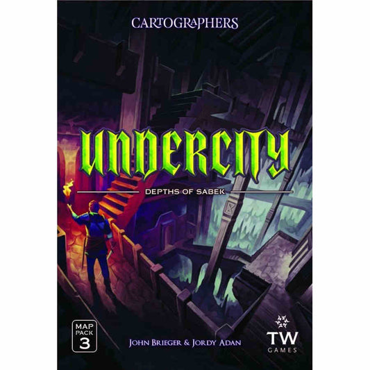 Cartographers: Heroes: Map Pack 3: Undercity
