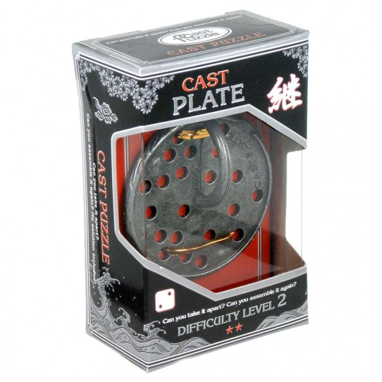 Hanayama Cast Puzzle LVL 2 | Plate