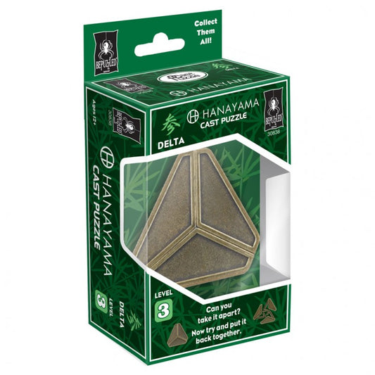 Hanayama Cast Puzzle LVL 63| Delta