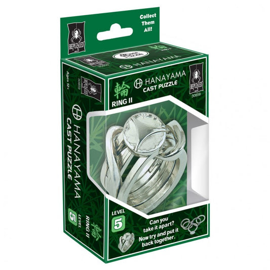 Hanayama Cast Puzzle LVL 5 | Ring II