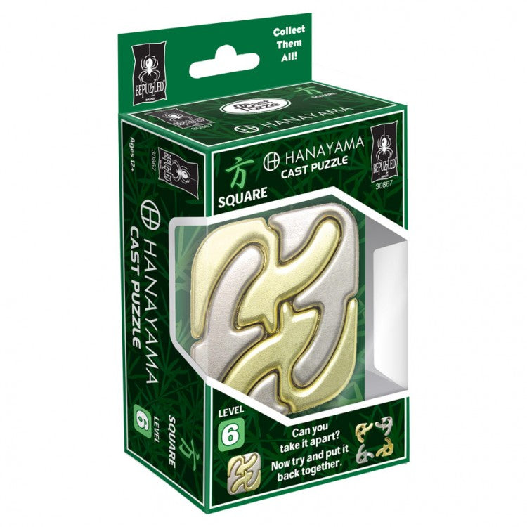 Hanayama Cast Puzzle LVL 6 | Square