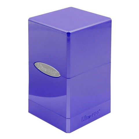 Ultra Pro Deck Box Satin Tower Hi-Gloss Amethyst