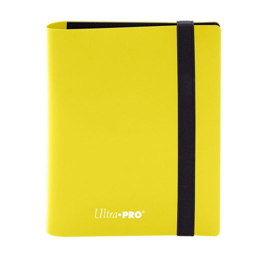 Ultra Pro: 4 Pocket Pro-Binder - Lemon Yellow