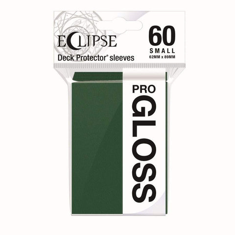 ULTRA PRO: ECLIPSE GLOSS SMALL SLEEVES: FOREST GREEN