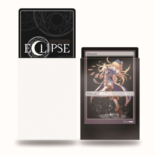 ULTRA PRO: ECLIPSE MATTE SMALL SLEEVES: ARTIC WHITE