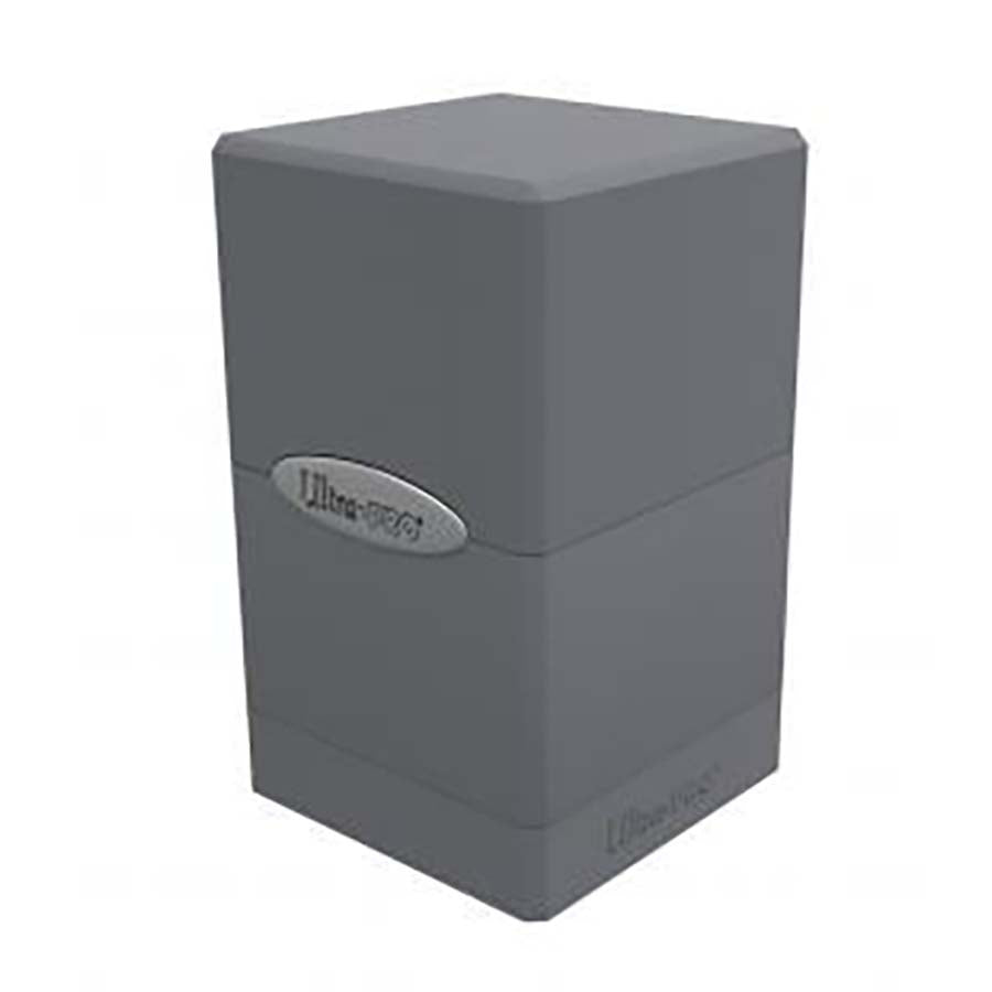Ultra Pro: Satin Tower Deck Box: Smoke Grey