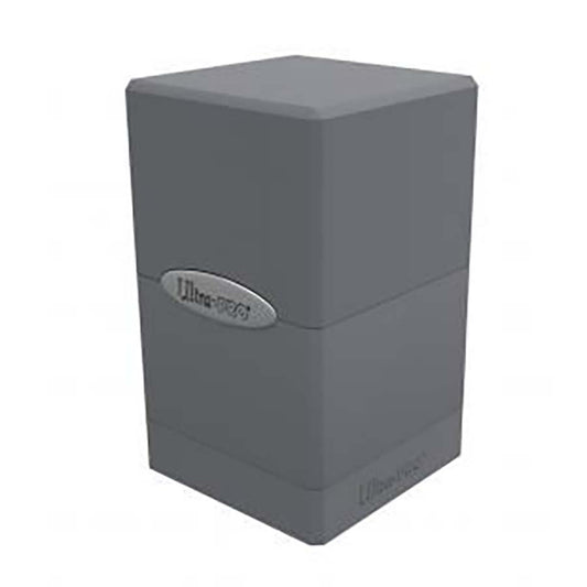 Ultra Pro: Satin Tower Deck Box: Smoke Grey