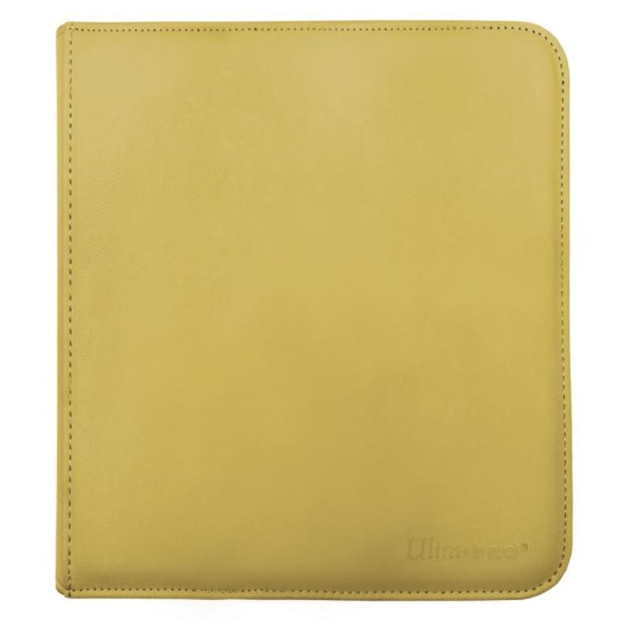 Ultra Pro Zippered PRO Binder 12 Pocket Yellow