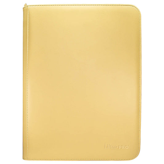 Ultra Pro Zippered PRO Binder 9 Pocket Vivid Yellow