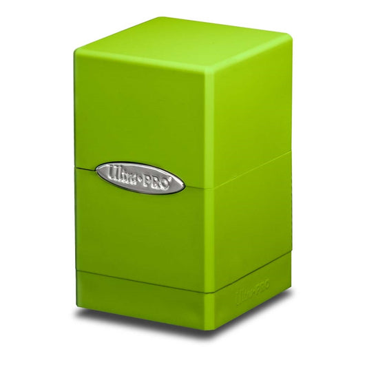 Satin Tower Deck Box Lime Green
