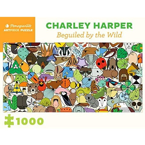 Charley Harper: Beguiled by Wild 1000-Piece Jigsaw Puzzle