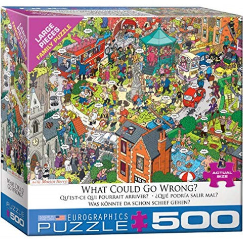 What Could Go Wrong Family Puzzle 500pc