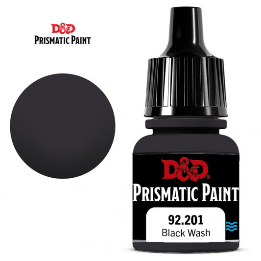 D&D Prismatic Paint: Black Wash 92.201 (Wash)