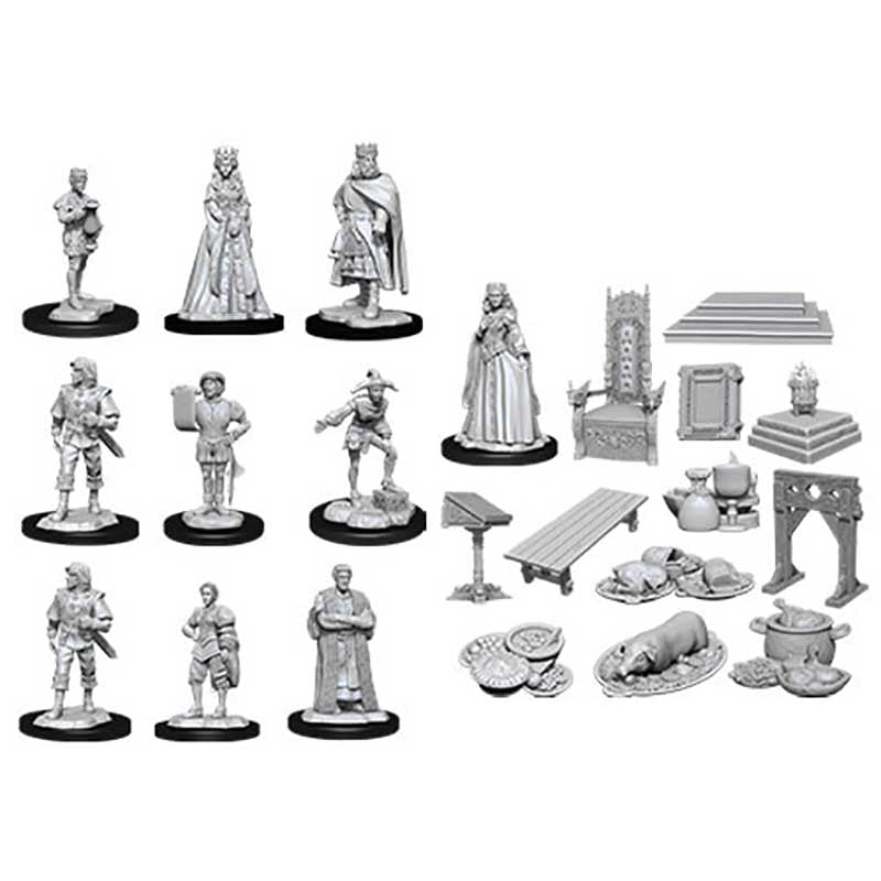 Wizkids Deep Cuts Mini: W12 Towns People Castle I Royal Court [WZK90096]
