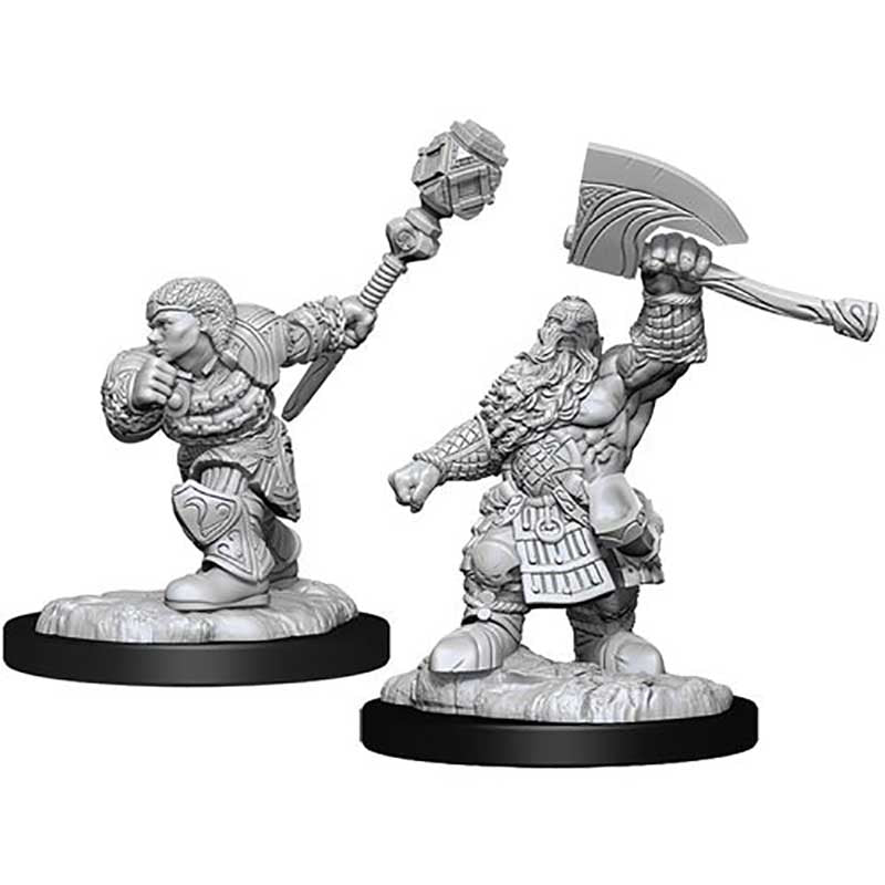 MtG: Dwarf Fighter & Dwarf Cleric W14 [WZK90276]