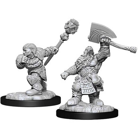 MtG: Dwarf Fighter & Dwarf Cleric W14 [WZK90276]