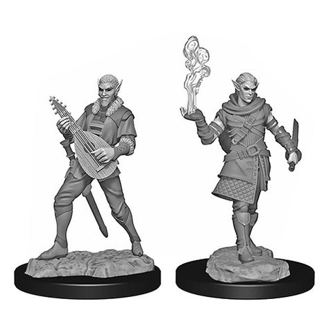 CR Minis Pallid Elf Rogue and Bard Male [WZK90381]