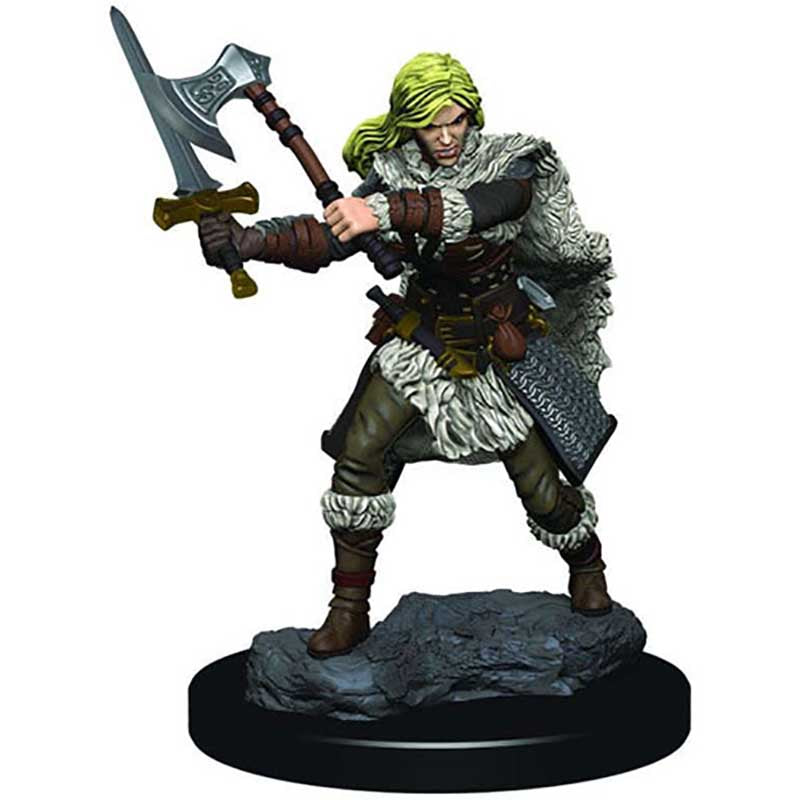 D&D Premium Figures: W3 Female Halfling Barbarian [WZK93020]