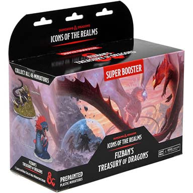 D&D Icons: Fizban's Treasury of Dragons Super Booster Box [WZK96147]